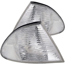 Load image into Gallery viewer, ANZO Corner Lights 1999-2001 BMW 3 Series E46 Euro Corner Lights Chrome - Main Product View