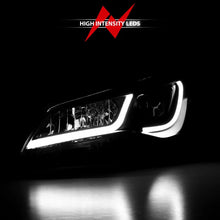 Load image into Gallery viewer, ANZO Projector Headlights With Plank Style Design Black w/Amber 15-16 Toyota Camry (4DR) - Installation View