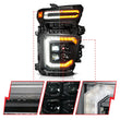 Load image into Gallery viewer, ANZO Z-Series 20-23 Chevy Silverado 2500/3500 Z-Series Full LED Proj Headlights Black - Pass. Side - Additional View 5