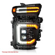 Load image into Gallery viewer, ANZO Z-Series 20-23 Chevy Silverado 2500/3500 Z-Series Full LED Proj Headlights Black - Pass. Side - Additional View 11