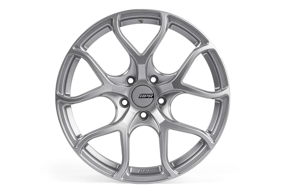 APR APR A01 - Flow Formed - 18x8.5 - ET45 - 5x112 - Hyper Silver WHL00015 - Side View
