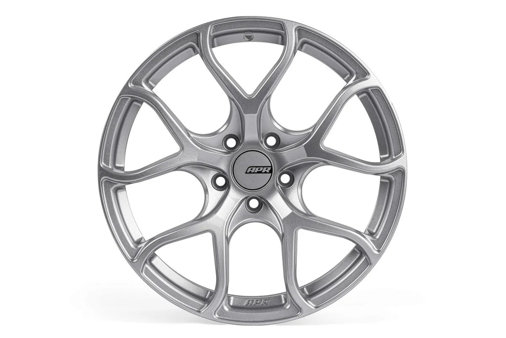 APR APR A01 - Flow Formed - 18x8.5 - ET45 - 5x112 - Hyper Silver WHL00015 - Side View