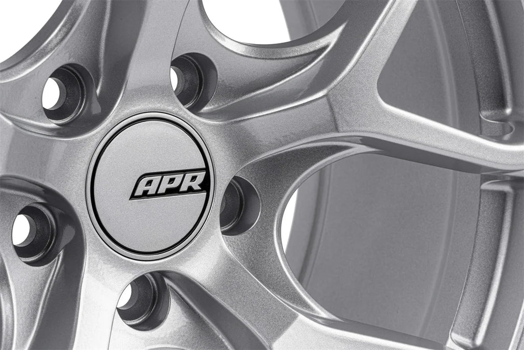 APR APR A01 - Flow Formed - 18x8.5 - ET45 - 5x112 - Hyper Silver WHL00015 - Back View