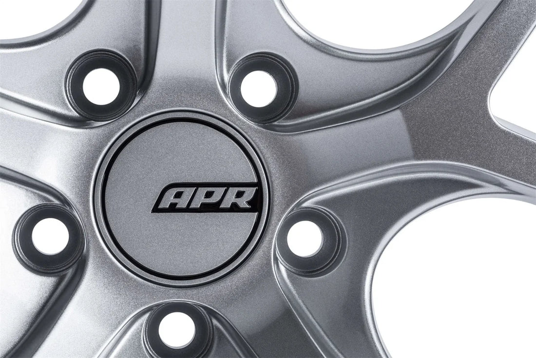 APR APR A01 - Flow Formed - 19x8.5 - ET45 - 5x112 - Hyper Silver WHL00001 - Installation View