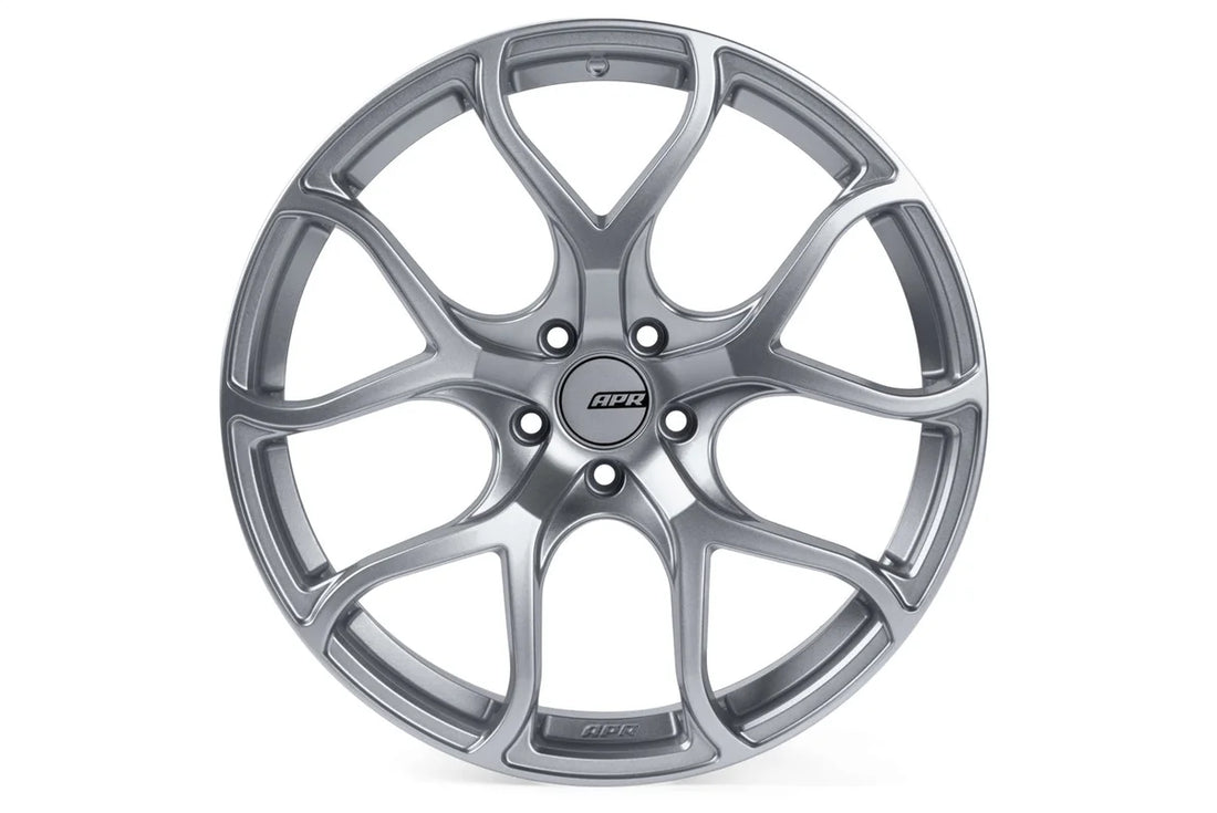 APR APR A01 - Flow Formed - 20x9.0 - ET42 - 5x112 - Hyper Silver WHL00008 - Side View
