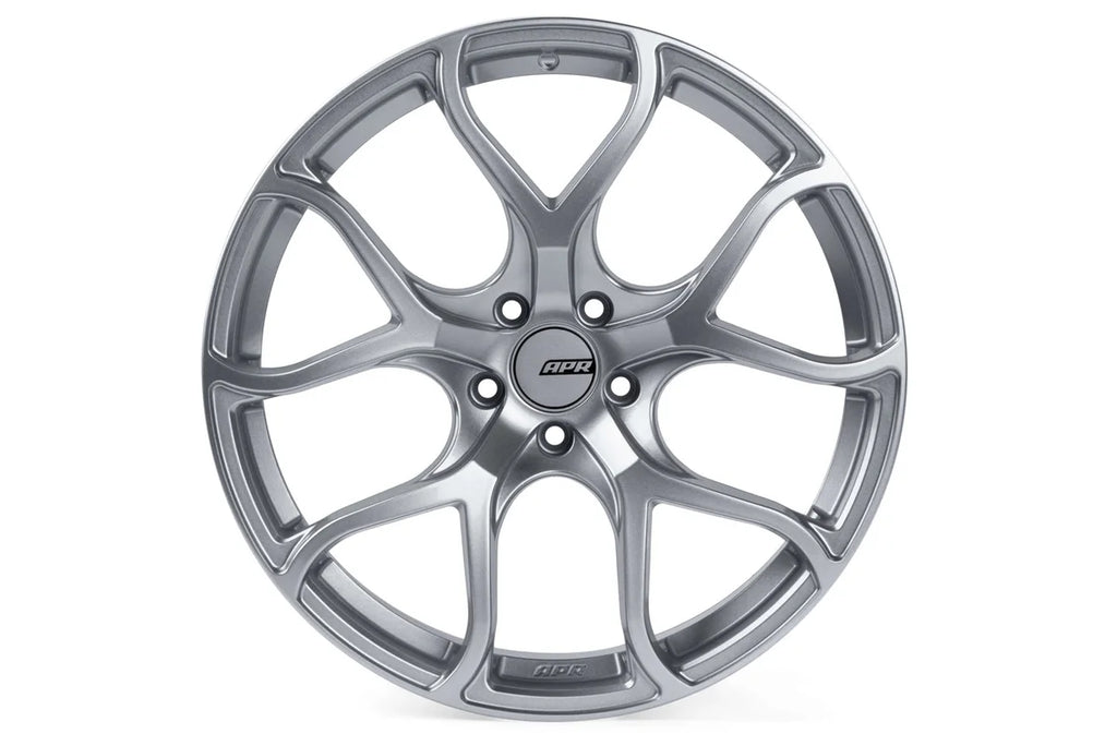 APR APR A01 - Flow Formed - 20x9.0 - ET42 - 5x112 - Hyper Silver WHL00008 - Side View