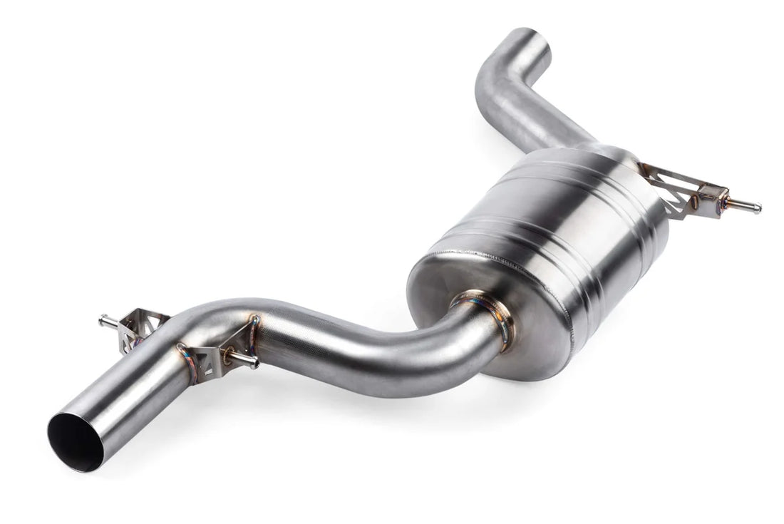 APR APR Catback Exhaust System - GTI (MK6) CBK0016 - Back View
