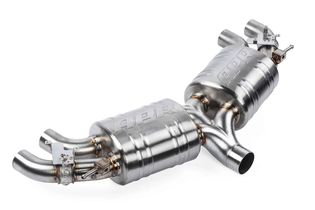 APR APR Catback Exhaust System - Golf R (MK7.5) CBK0017 - Side View