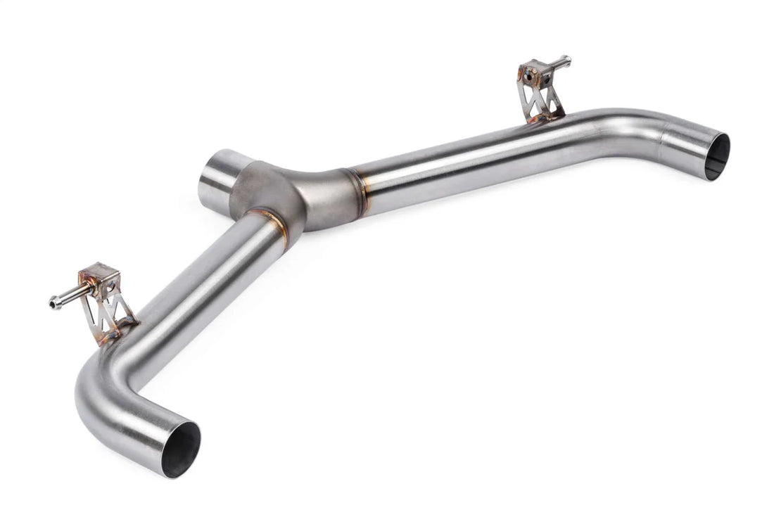 APR APR Catback Exhaust System (w/ Front Muffler) - GTI (MK7) CBK0008 - Additional View 6