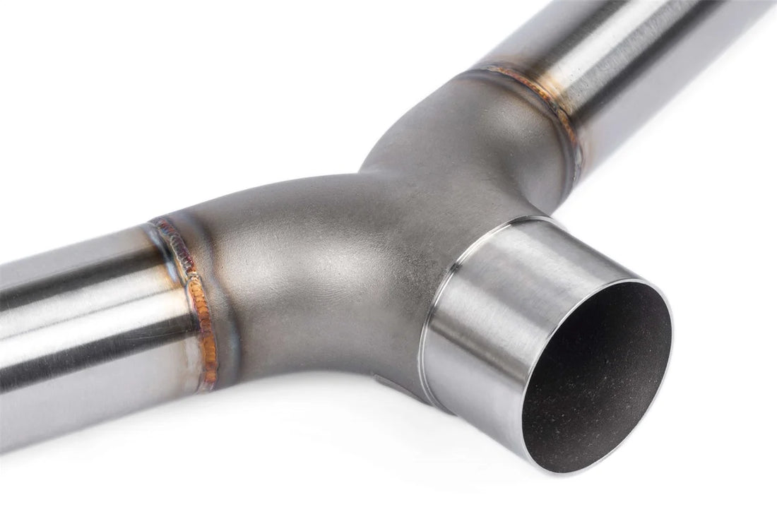 APR APR Catback Exhaust System (w/ Front Muffler) - GTI (MK7.5) CBK0007 - Additional View 9