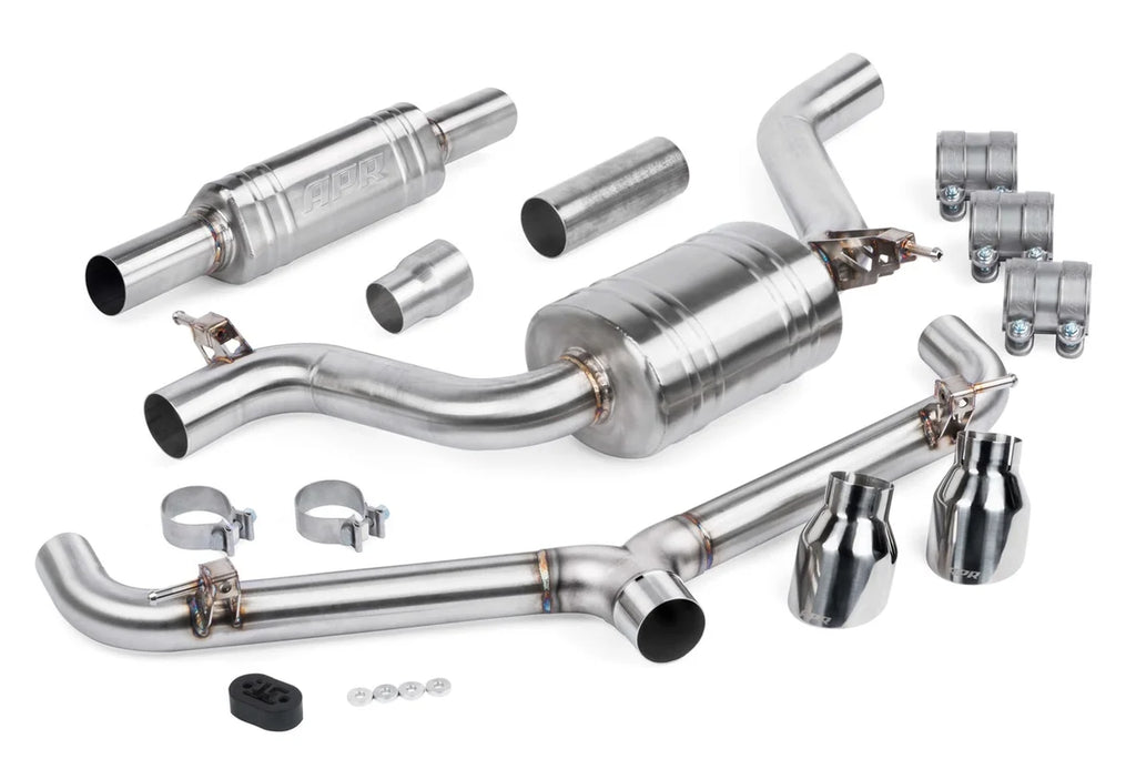 APR APR Catback Exhaust System (w/ Front Muffler) - GTI TRC (MK7.5) CBK0039 - Main Product View