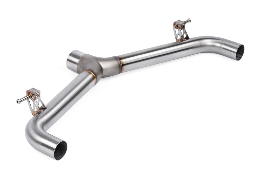 APR APR Catback Exhaust System (w/ Front Muffler) - GTI TRC (MK7.5) CBK0039 - Additional View 6