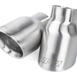Load image into Gallery viewer, APR APR Double-Walled 3.5" Slash-Cut Tips (Brushed Silver) - Set of 2 TPK0007 - Main Product View