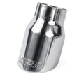 Load image into Gallery viewer, APR APR Double-Walled 3.5" Slash-Cut Tips (Polished Silver) - Set of 2 TPK0006 - Detail View