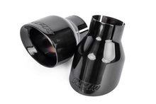 Load image into Gallery viewer, APR APR Double-Walled 4" Slash-Cut Tips (Polished Diamond Black) - Set of 2 TPK0003 - Main Product View