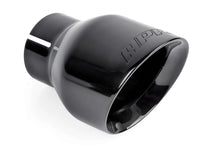 Load image into Gallery viewer, APR APR Double-Walled 4" Slash-Cut Tips (Polished Diamond Black) - Set of 2 TPK0003 - Detail View