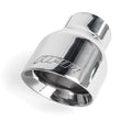 Load image into Gallery viewer, APR APR Double-Walled 4" Slash-Cut Tips (Polished) - Set of 2 TPK0001 - Side View
