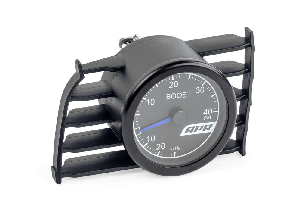 APR APR MK7 Mechanical Boost Gauge System (Blue) MS100148 - Side View