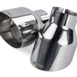 Load image into Gallery viewer, APR APR Single-Walled 4" Slash-Cut Tips (Polished Silver) - Set of 2 TPK0004 - Main Product View