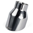 Load image into Gallery viewer, APR APR Single-Walled 4" Slash-Cut Tips (Polished Silver) - Set of 2 TPK0004 - Detail View