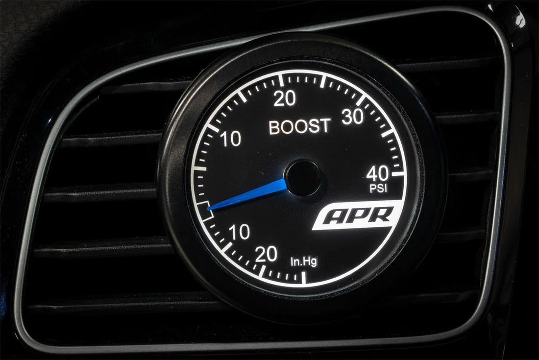 APR APR Universal Mechanical Boost Gauge System (Blue) MS100146 - Detail View