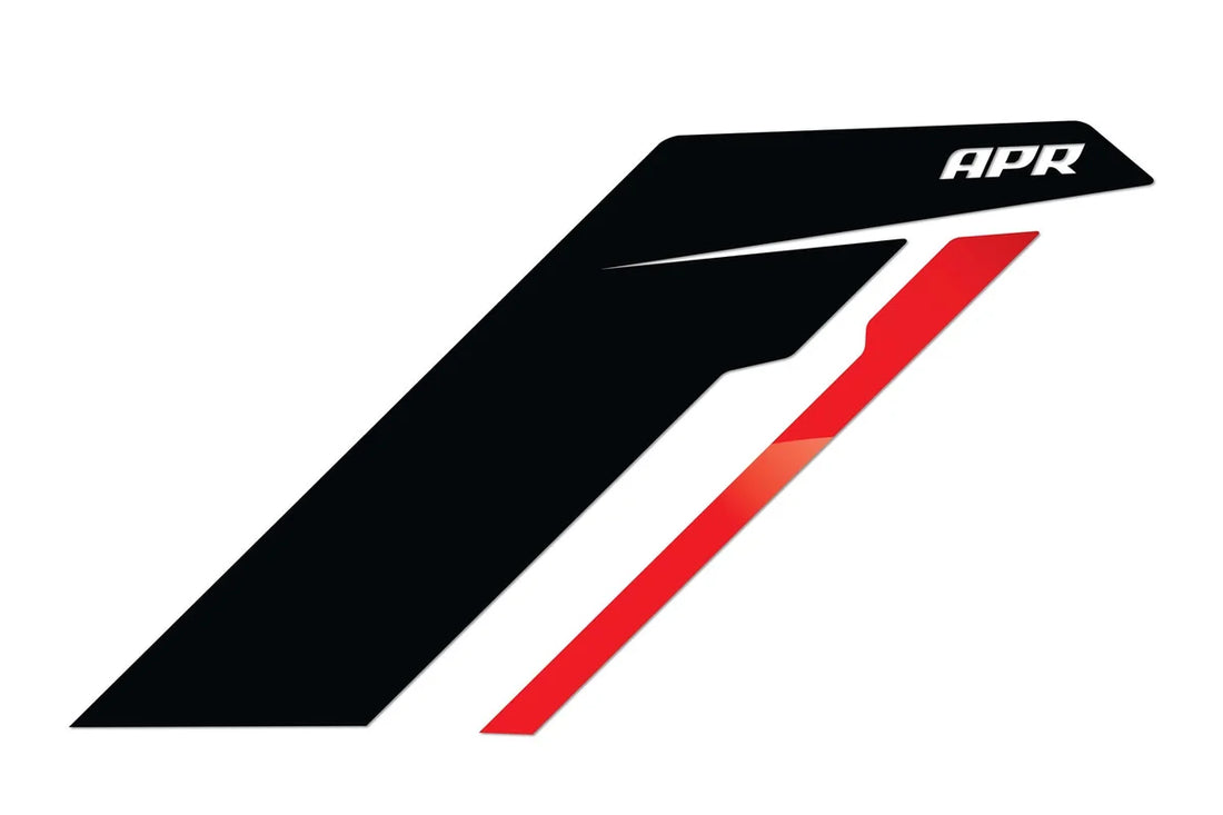 APR Let everyone know you're APR tuned with these stylish fender decals. PM100332 - Detail View