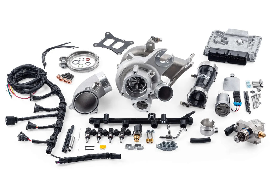 APR Turbo Charger System with LPFP, HPFP, & MPI (2.0T EA888.3 Trans) T4100003-B - Main Product View