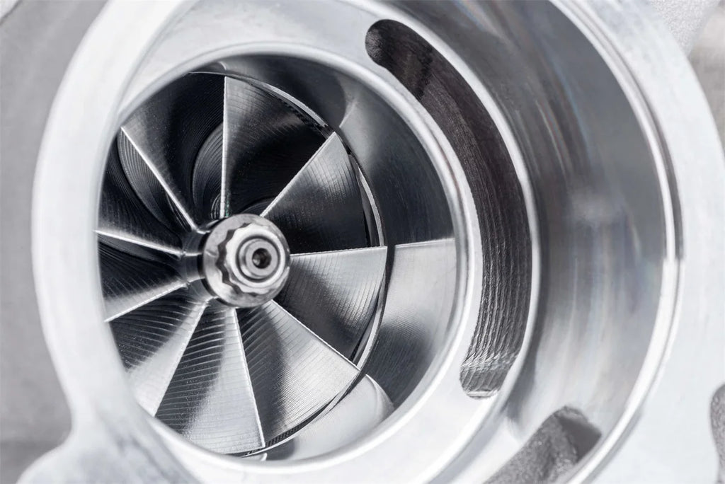 APR Turbo Charger System with LPFP, HPFP, & MPI (2.0T EA888.3 Trans) T4100003-B - Side View