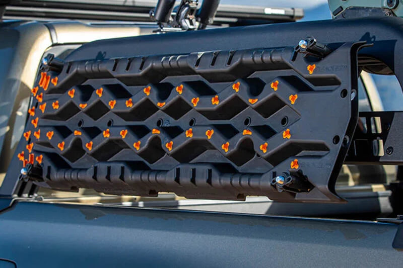 ARB 16-23 Toyota Tacoma Bed Rack Recovery Boards Mount kit - Back View