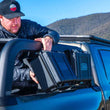 Load image into Gallery viewer, ARB 16-23 Toyota Tacoma Bed Rack Single Carry Case Mount - Side View