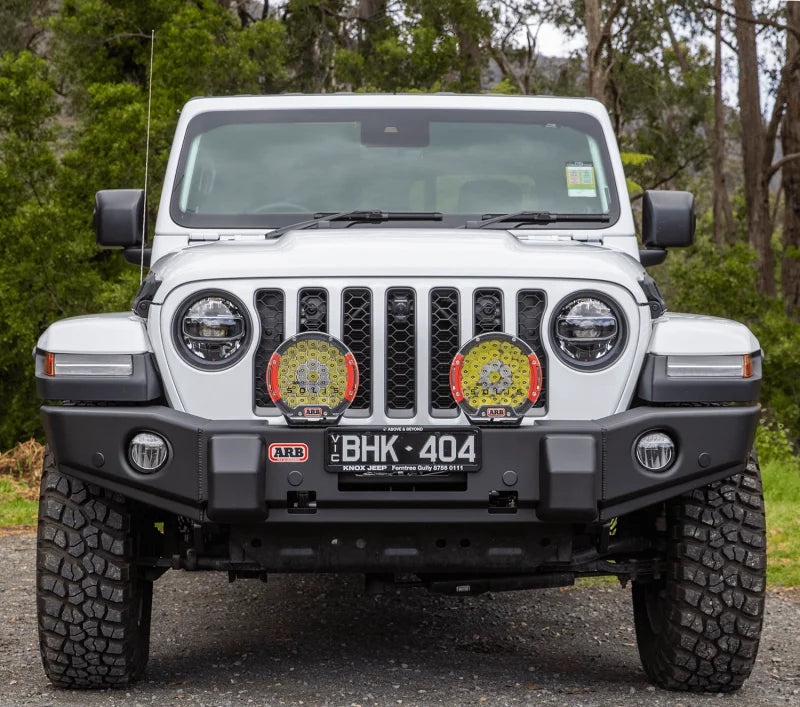 ARB 18-21 Jeep Wrangler JL / 20-21 Jeep Gladiator JT Front Winch Bumper - Main Product View