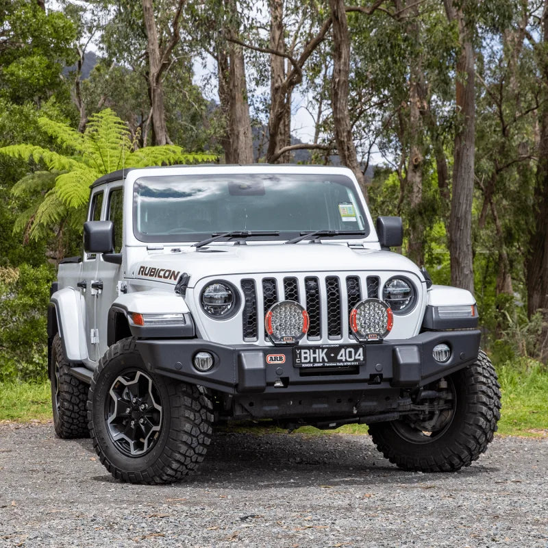 ARB 18-21 Jeep Wrangler JL / 20-21 Jeep Gladiator JT Front Winch Bumper - Side View