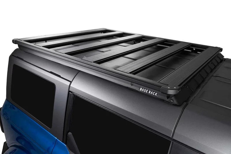 ARB 2021+ Ford Bronco BASE Rack Kit w/ Mount & Wind Deflector - Side View