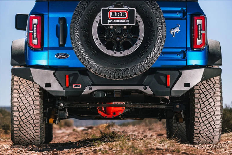 ARB 2021 Ford Bronco Rear Bumper Wide Body (Fit Kit NOT Included) - Back View