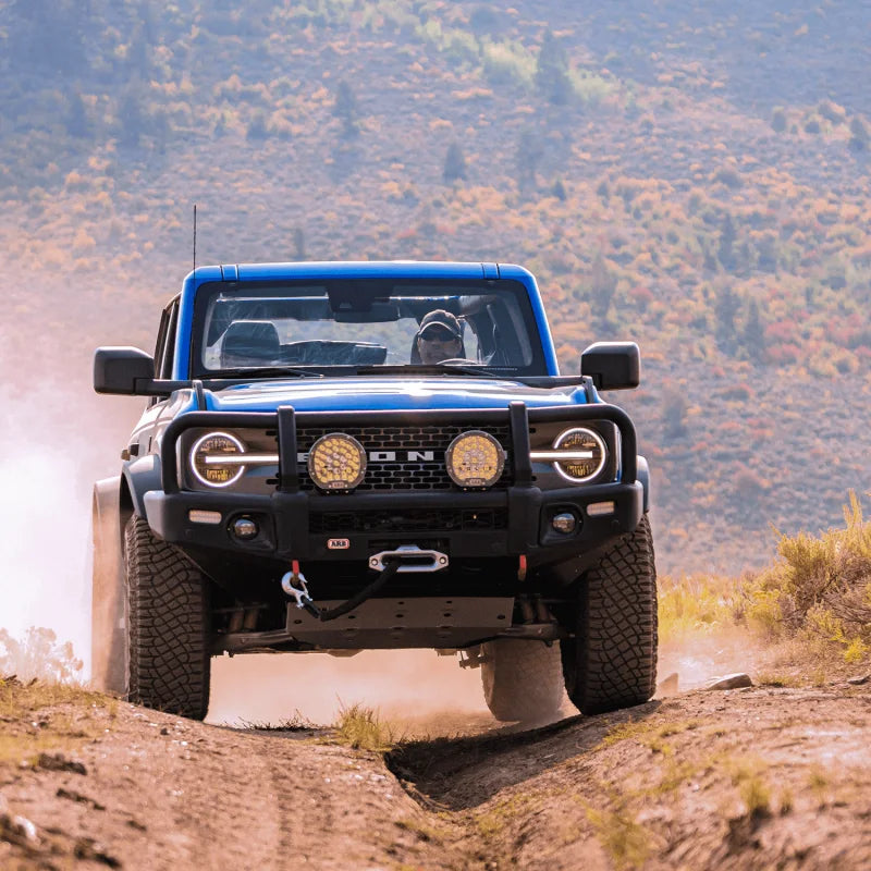 ARB 2021 Ford Bronco Summit Winch Bumper (Fit Kit NOT Included) - Installation View