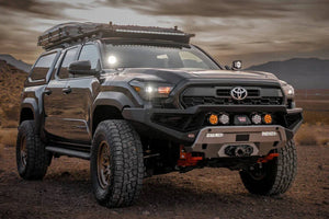 ARB 2024+ Toyota Tacoma Zenith Winch Bar - Matte Black - Main Product View