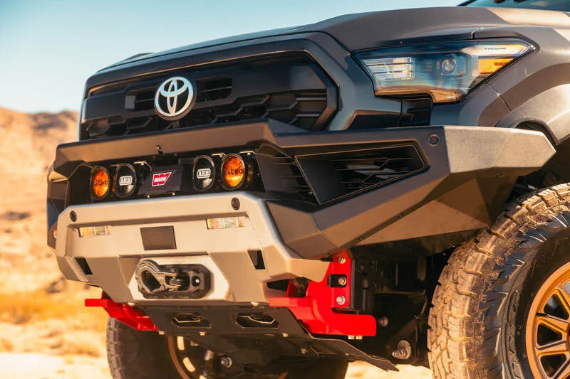 ARB 2024+ Toyota Tacoma Zenith Winch Bar - TXT Black - Back View