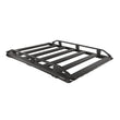Load image into Gallery viewer, ARB 72in x 51in BASE Rack with Mount Kit Deflector and Trade Rails - Back View