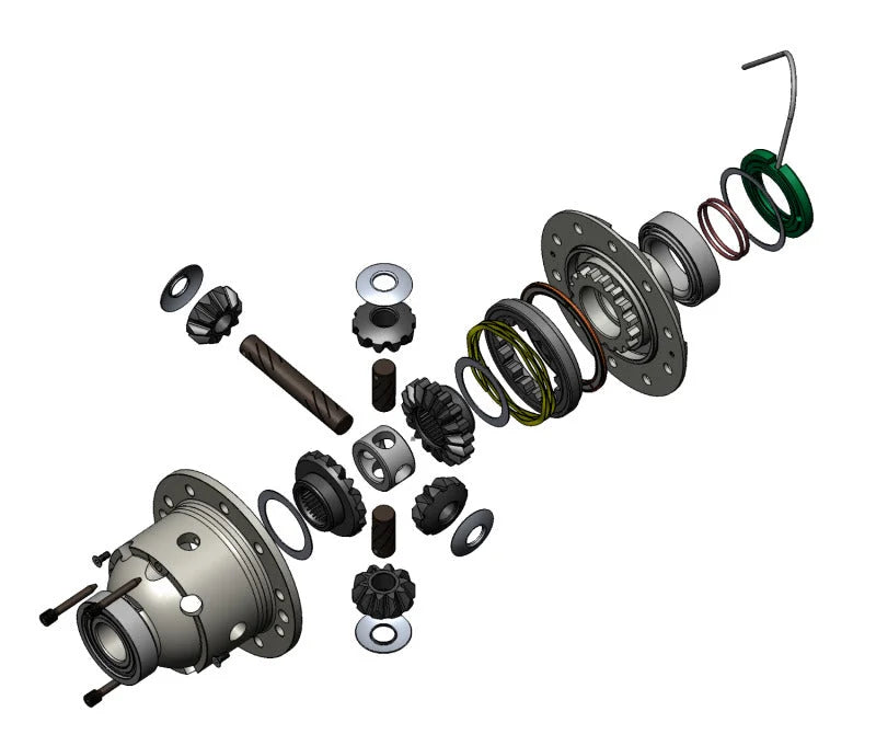 ARB Airlocker 10 Bolt Rg 3.54&Dn Nissan R180A 30Spl S/N - Side View
