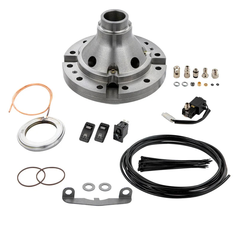 ARB Airlocker 10.5In 35 Spl Ff Gm 14 Bolt S/N - Back View