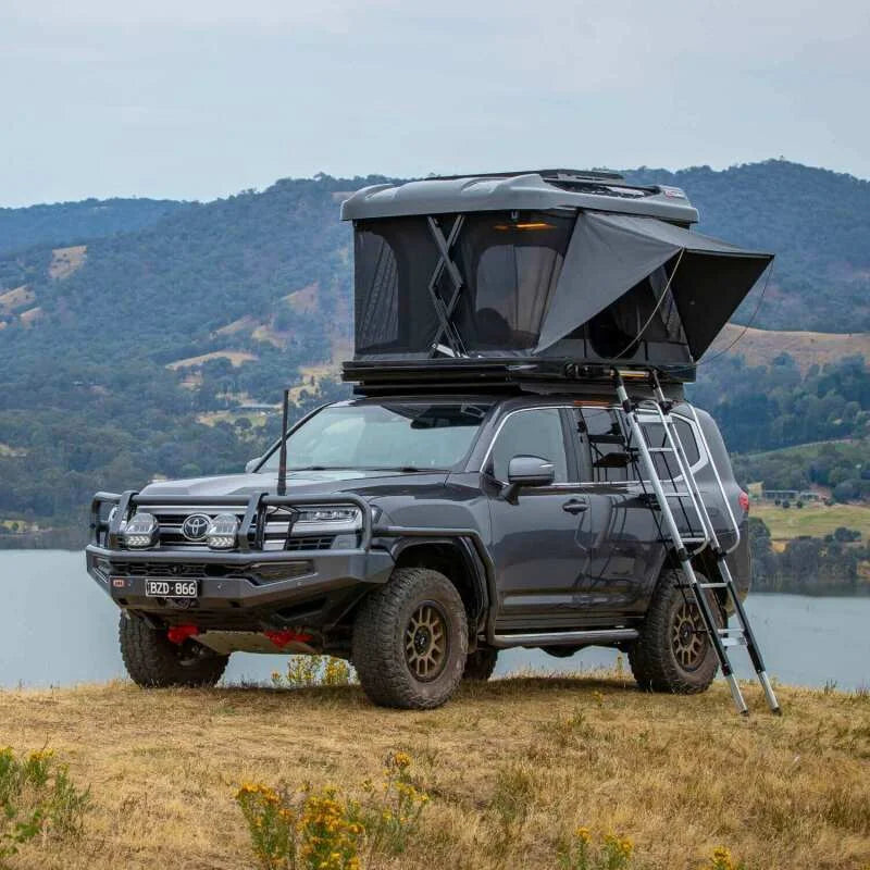ARB Altitude Hard Shell Electric Rooftop Tent - Side View