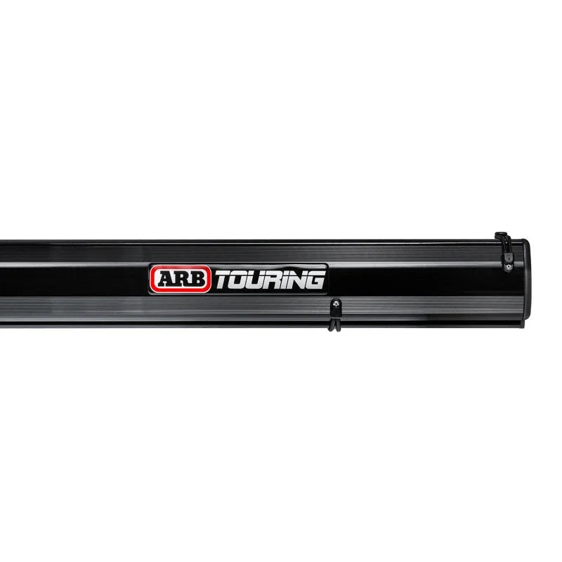 ARB Aluminum Awning, Black Frame, 8.2FT x 8.2FT, Installed with LED Light Strip - Additional View 8