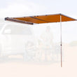 Load image into Gallery viewer, ARB Aluminum Awning Kit w/ Light 8.2ft x 8.2ft Includes Light Installed - Side View