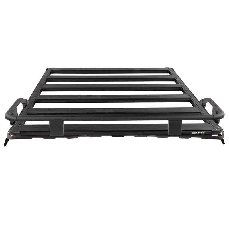 ARB BASE Rack Kit 61in x 51in with Mount Kit Deflector and Front 1/4 Rails - Side View
