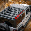 Load image into Gallery viewer, ARB Base Rack Kit Includes 61in x 51in Base Rack w/ Mount Kit and Deflector - Side View