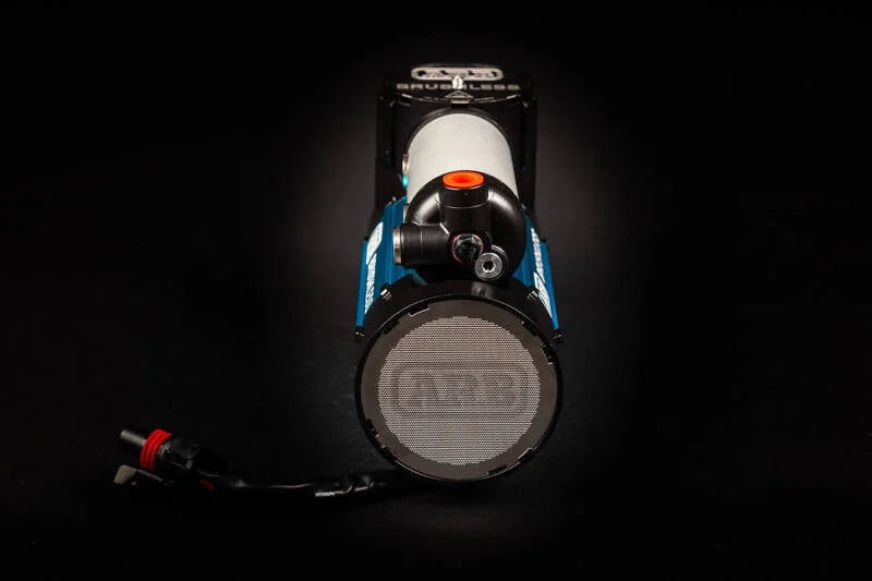 ARB Brushless Single Motor On-Board 12V Air Compressor Kit - Side View