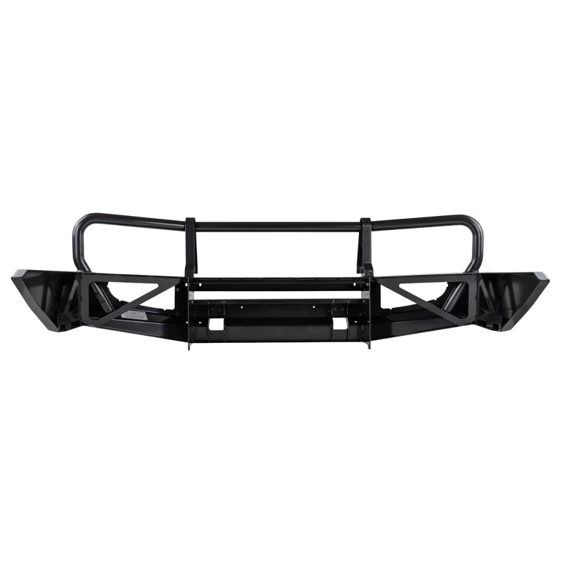 ARB Bullbar Grey SrsFlareArbfog Prado 03 On - Back View