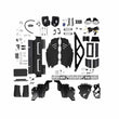 Load image into Gallery viewer, ARB Bumper/Fitting Kit Bundle 3415020K - Back View