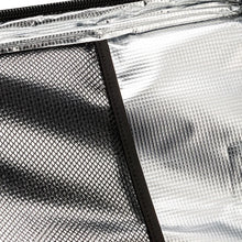 Load image into Gallery viewer, ARB Cooler Bag Charcoal w/ Red Highlights 15in L x 11in W x 9in H Holds 22 Cans - Back View
