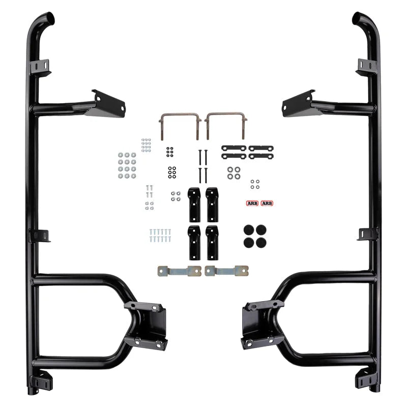 ARB Deluxe Side Rail & Step 12On 47.6mm - Side View